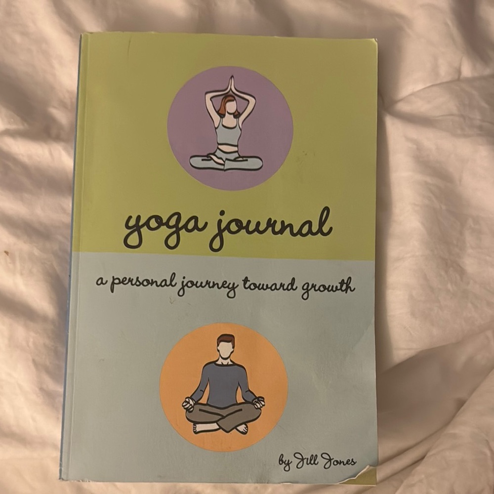 Yoga Journal by Jill Jones - Green and Blue Cover
